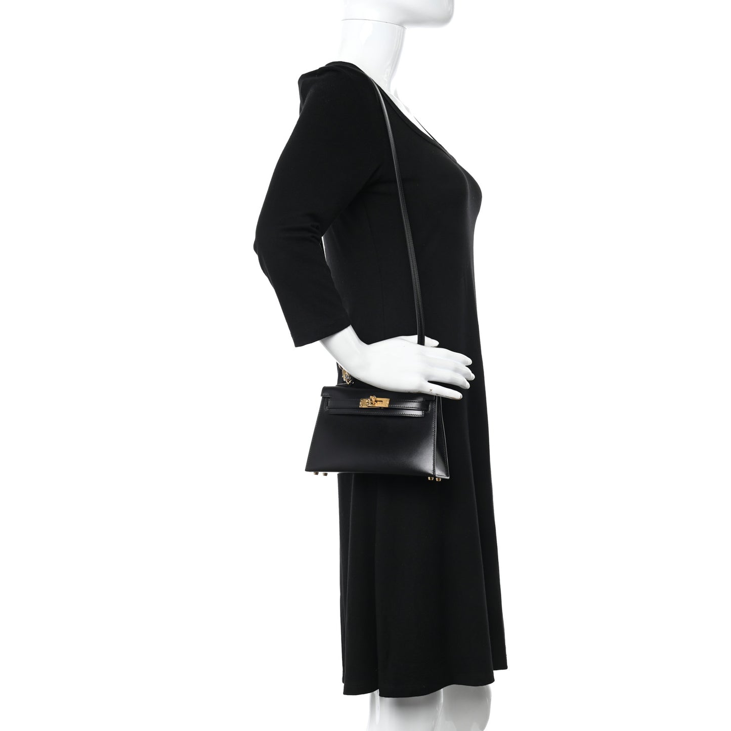 Box Mini Kelly Sellier 20 Black