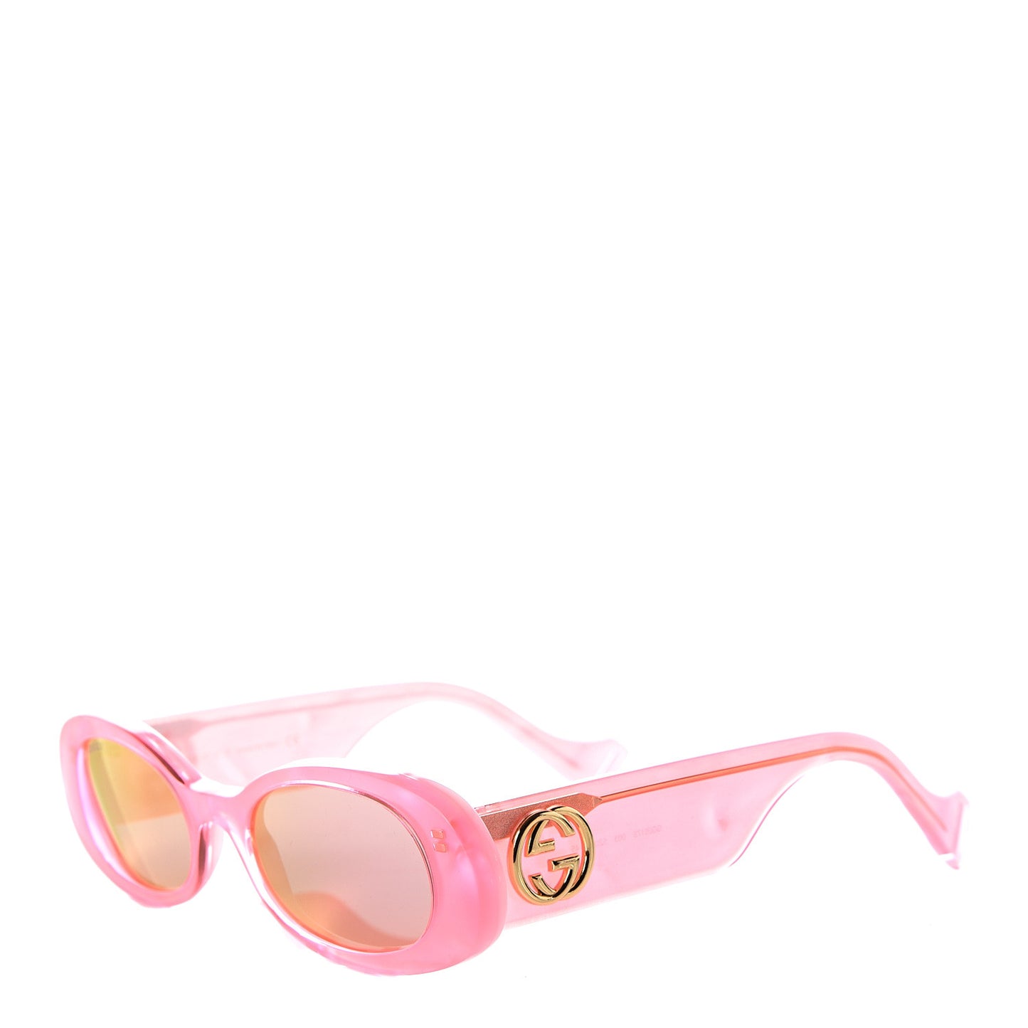 Acetate Oval Sunglasses GG0517S Pink