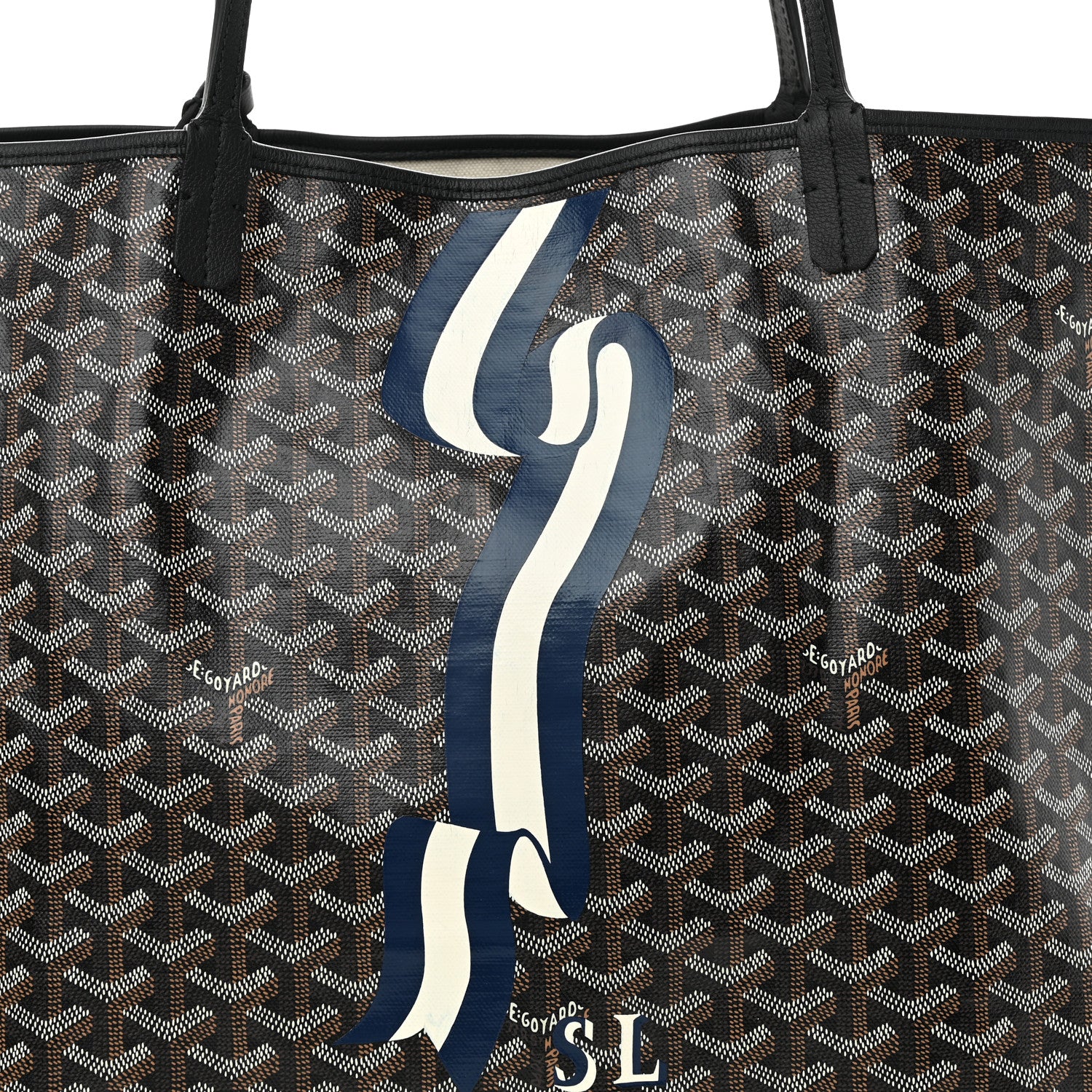 Goyard Goyardine Saint Louis GM Black 9 of 11