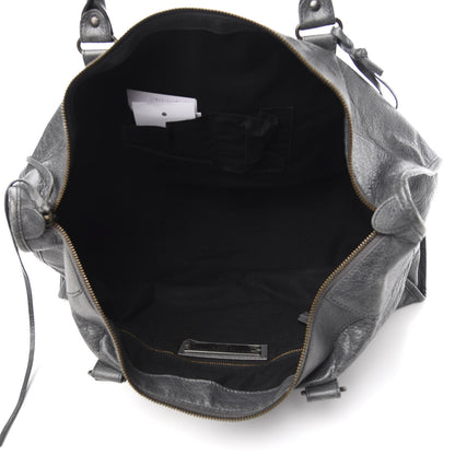 Balenciaga Agneau Classic Hardware Work Gris Tarmac 4 of 9