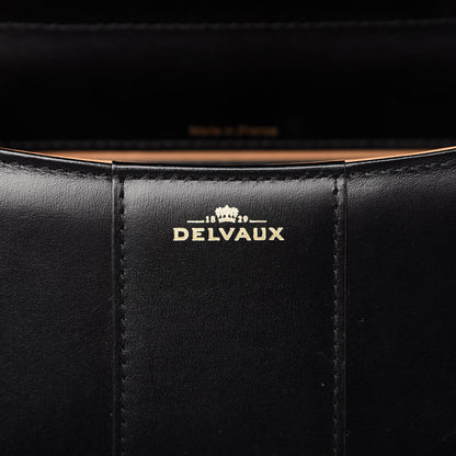 Delvaux Box Calfskin Mini Brillant Satchel Black 8 of 10