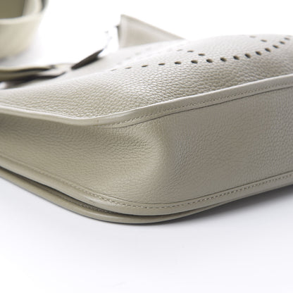Hermes Taurillon Clemence Evelyne III PM Sauge 5 of 8
