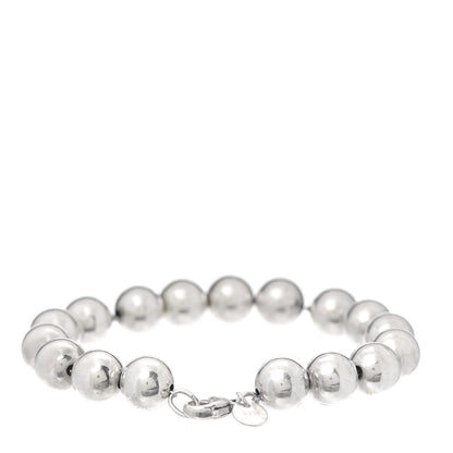Tiffany Sterling Silver 10mm HardWear Ball Bracelet 3 of 6