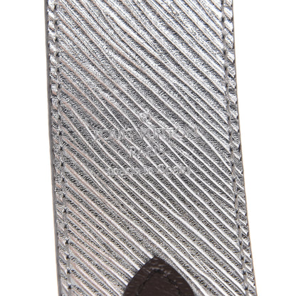 Louis Vuitton Epi Monogram Bandouliere Shoulder Strap Silver 5 of 6