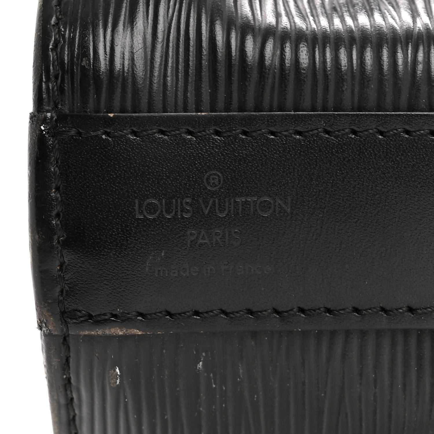 Louis Vuitton Epi Sac D'epaule Black 6 of 16