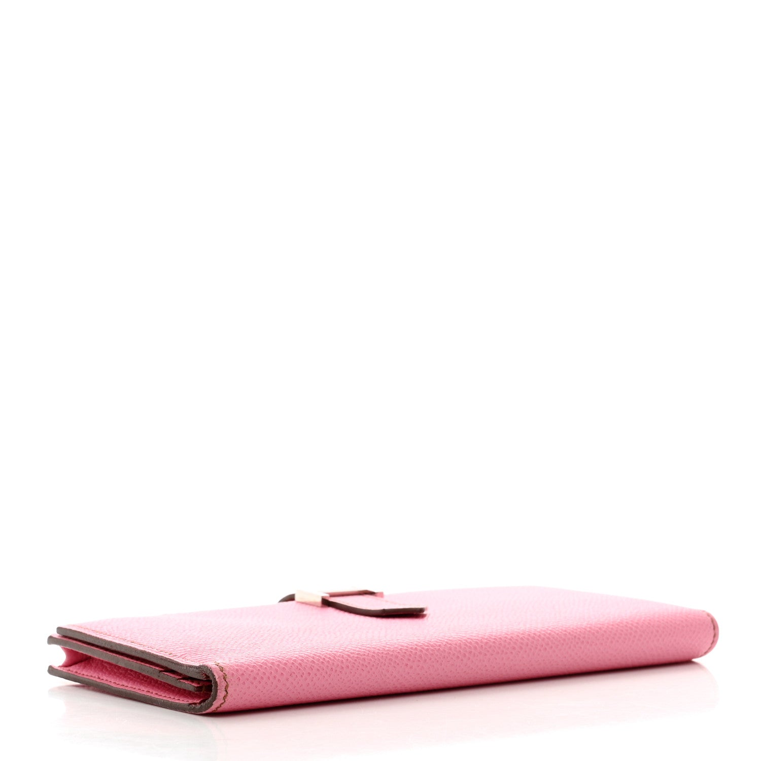 Hermes Epsom Bearn Gusset Wallet 5P Pink 4 of 11