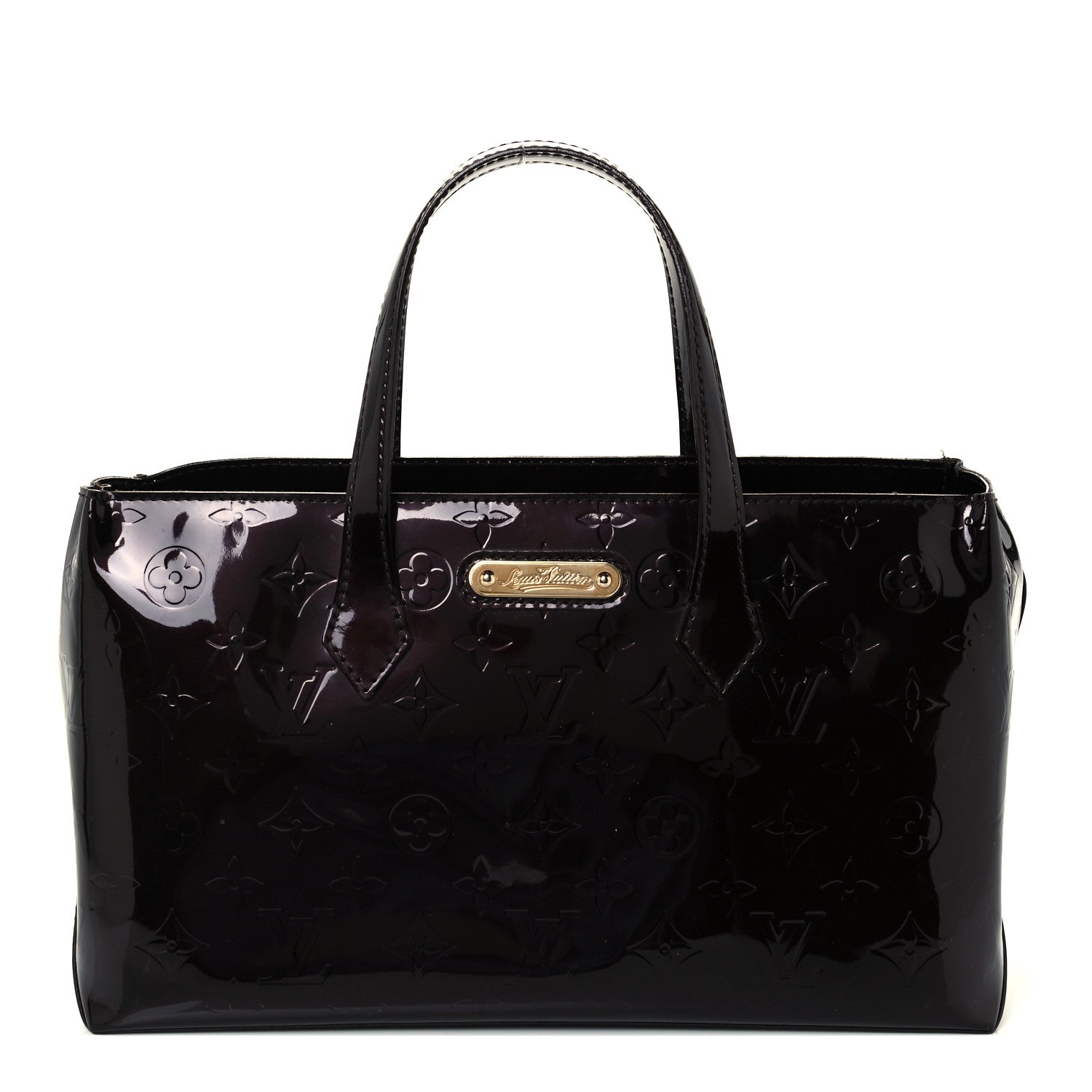 Louis Vuitton Vernis Wilshire PM Amarante 1 of 9