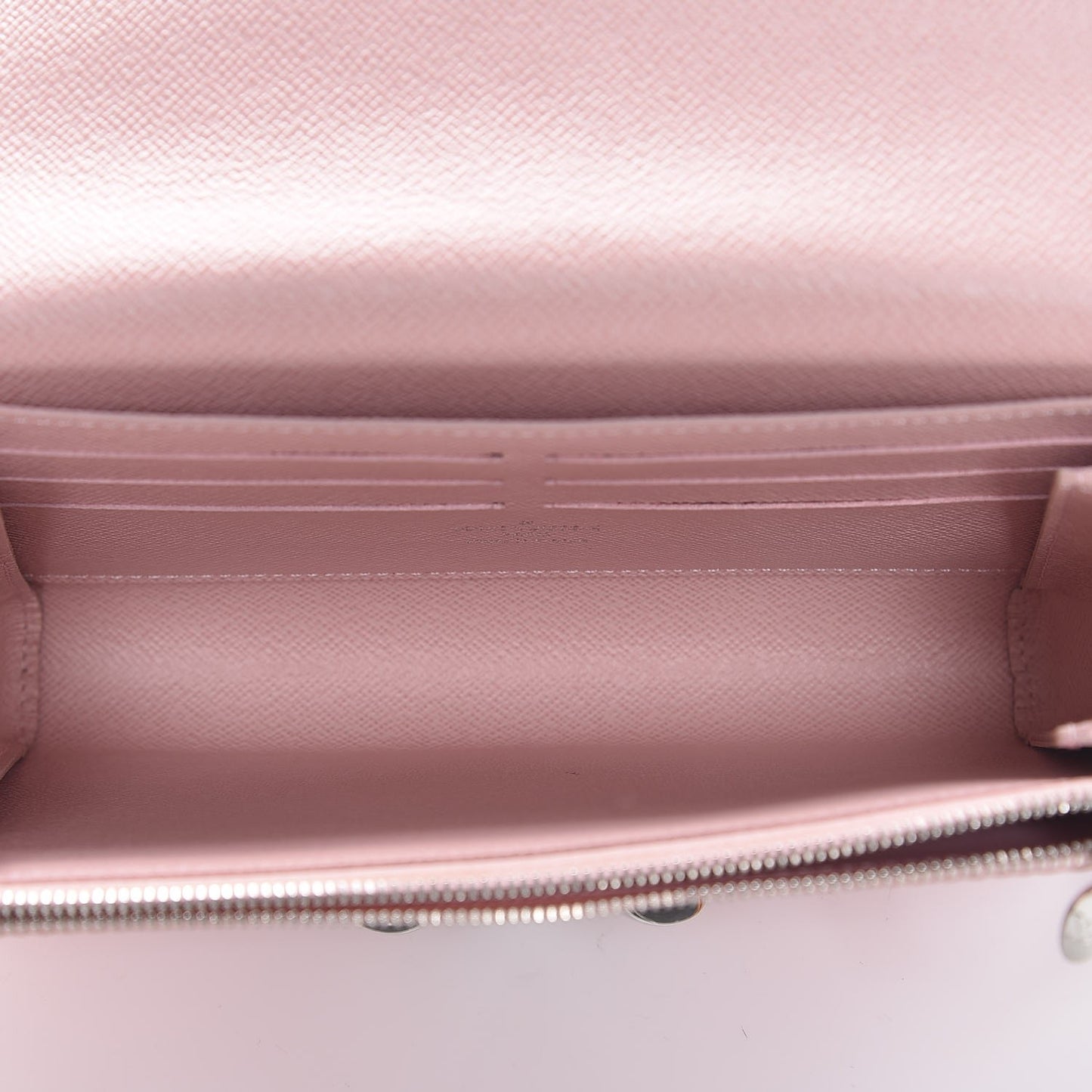 Epi Twist Chain Wallet Rose Ballerine