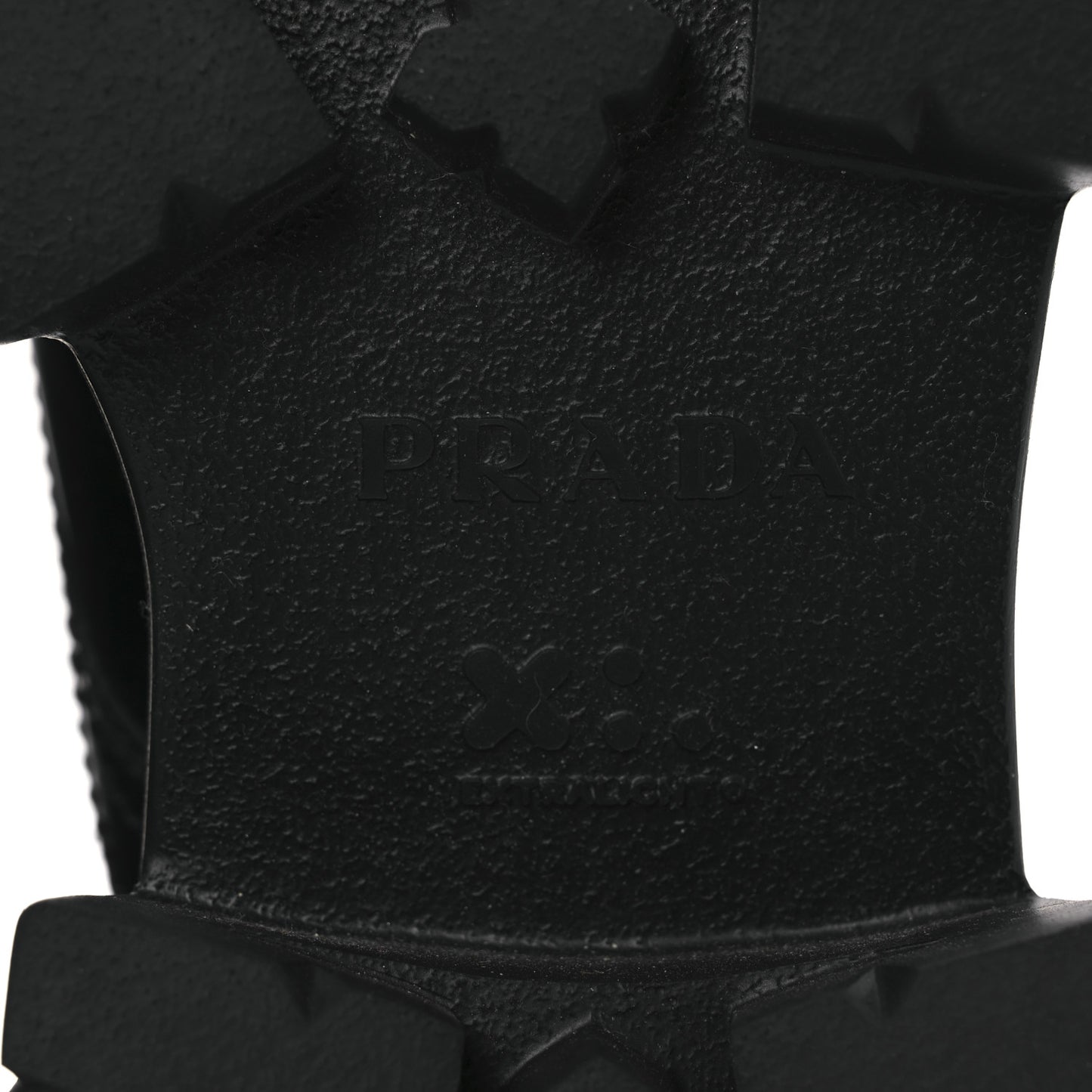 Spazzolato Rois Nylon Metal Triangle Logo Mens Monolith Pouch Pocket 55mm Boots 7.5 Black