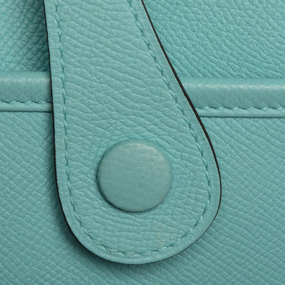 Hermes Epsom Evelyne III PM Bleu Atoll 5 of 8
