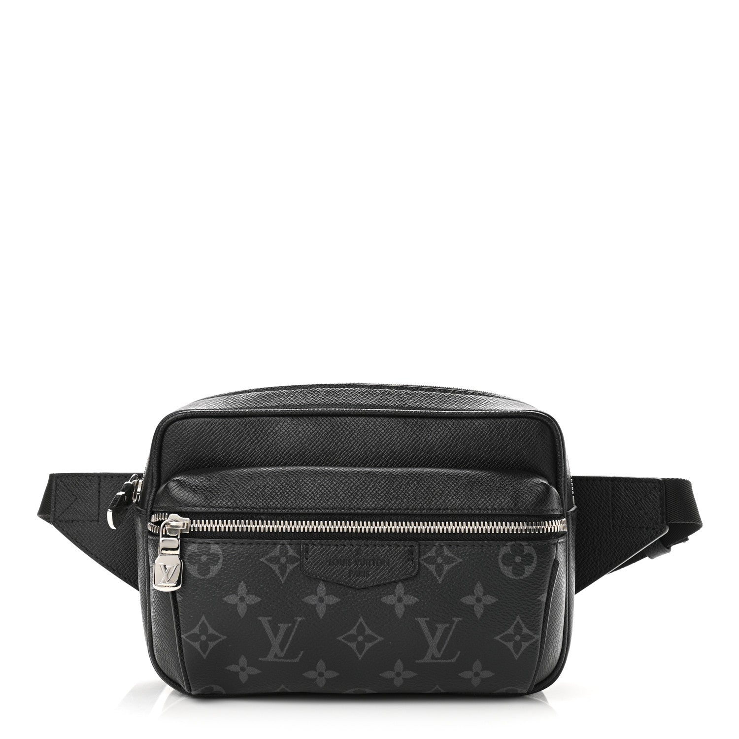 Louis Vuitton Taiga Monogram Outdoor Bumbag Black 1 of 10