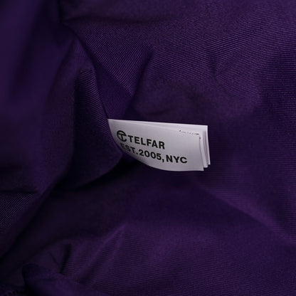 Telfar Vegan Leather Medium Shopping Bag Grape 7 of 10