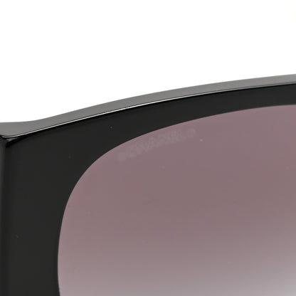 Chanel Acetate Quilted CC Pilot Sunglasses 71465 White Black 7 of 8