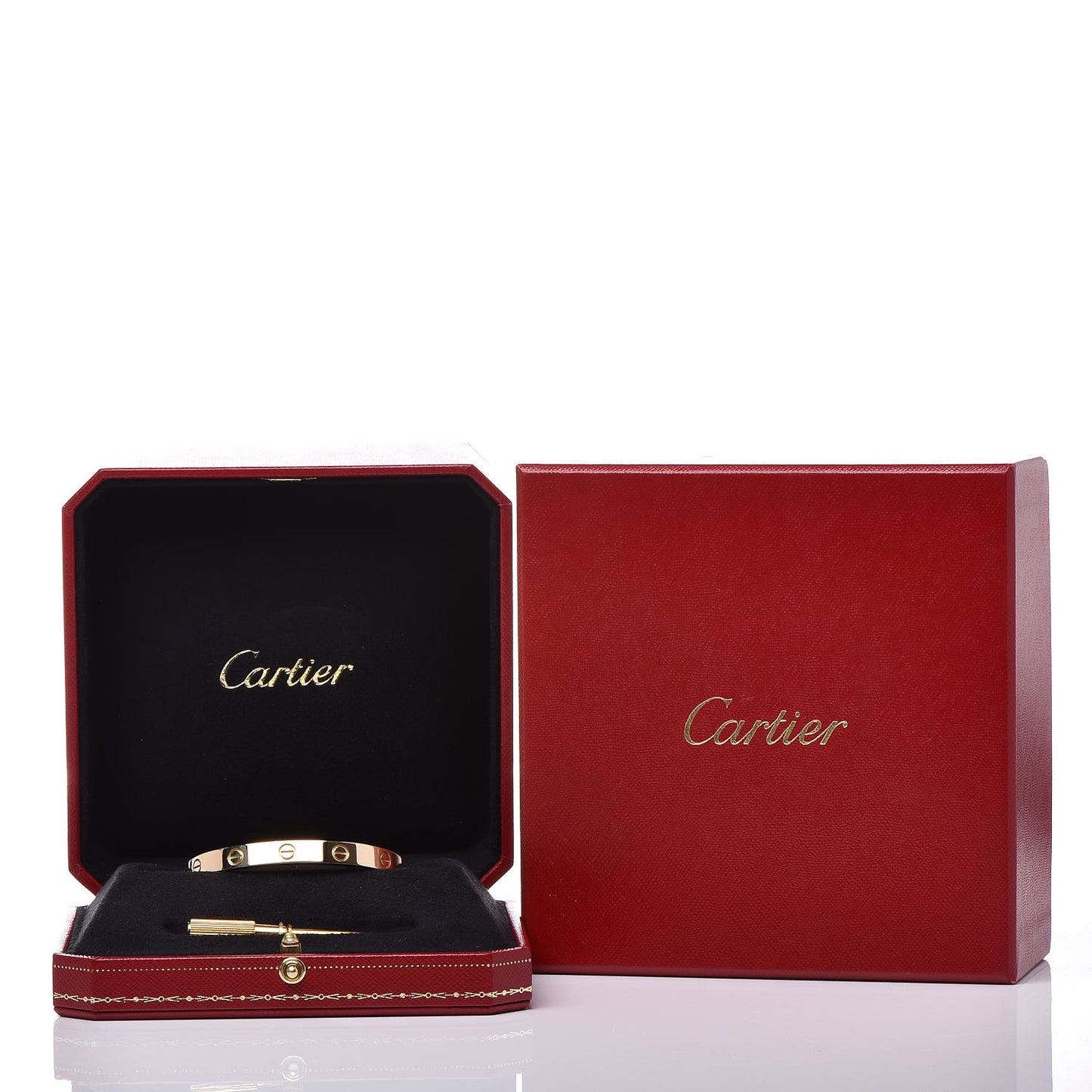 18K Yellow Gold LOVE Bracelet 16