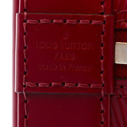Louis Vuitton Epi Jacquard Alma BB Raspberry 6 of 9