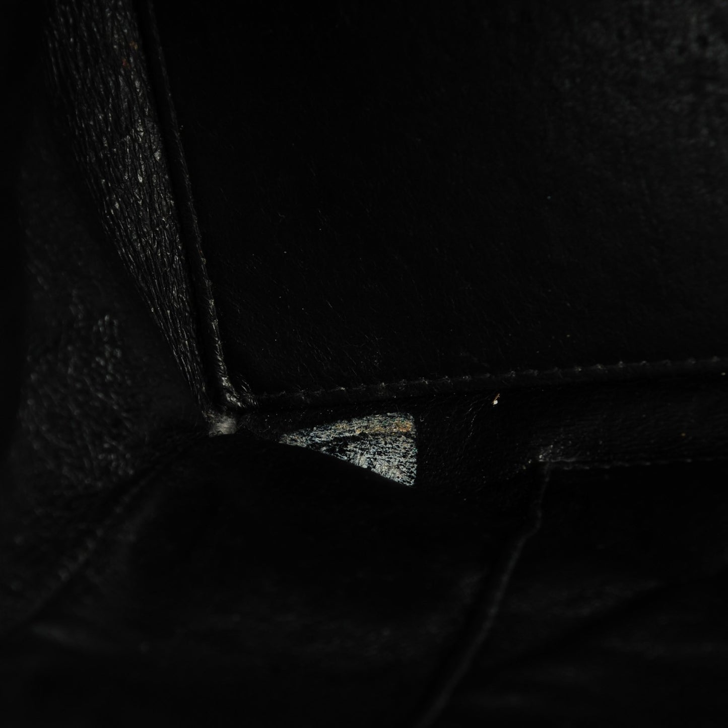 Lambskin Quilted Grand Shopping Tote GST Black