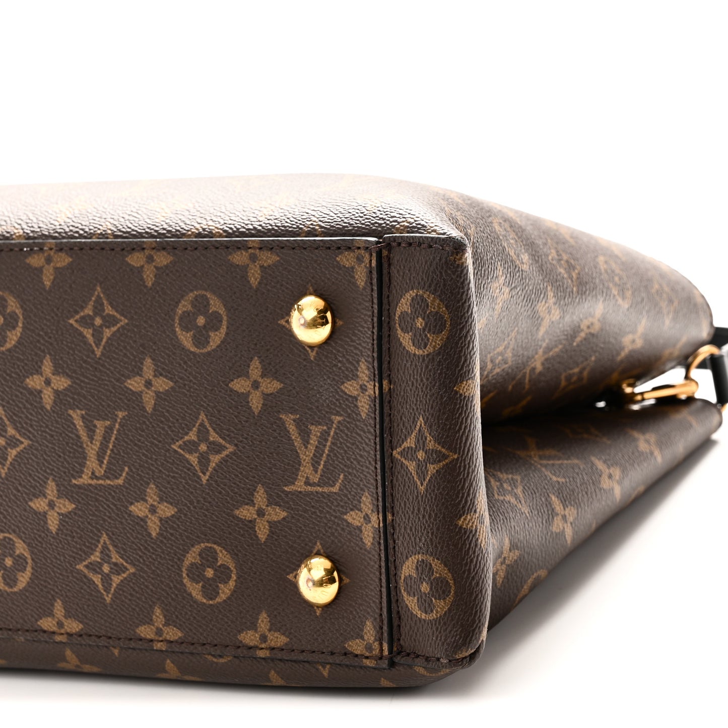 Monogram Flower Tote Black