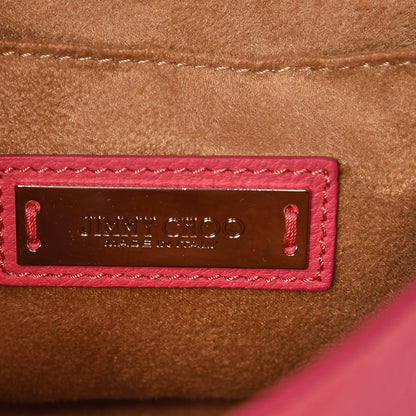 Jimmy Choo Soft Grainy Goatskin Rebel Crossbody Pink 6 of 8
