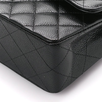 Chanel Caviar Quilted Small Double Flap Black 11 of 13