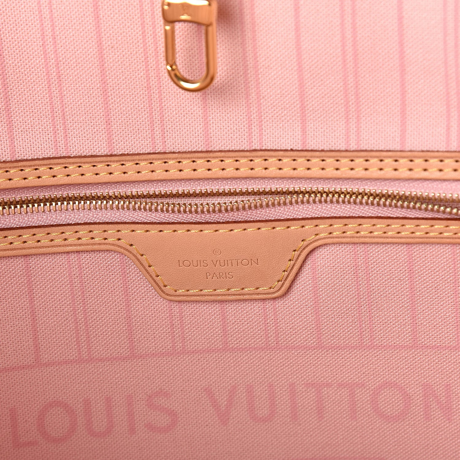 Louis Vuitton Damier Azur Neo Neverfull MM Rose Ballerine 7 of 11