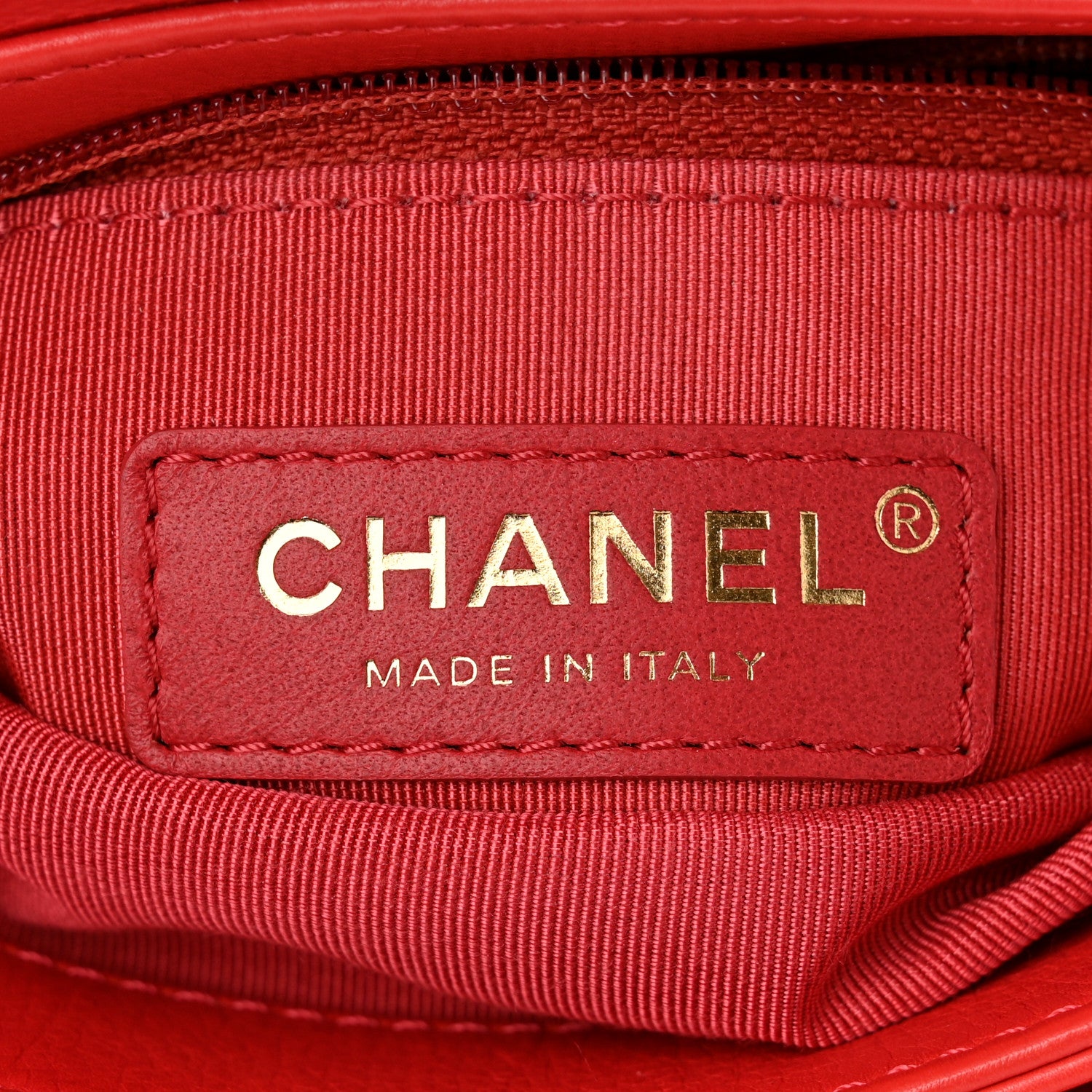 Chanel Calfskin Quilted Metal Small Top Handle Envelope Flap Red 7 of 12