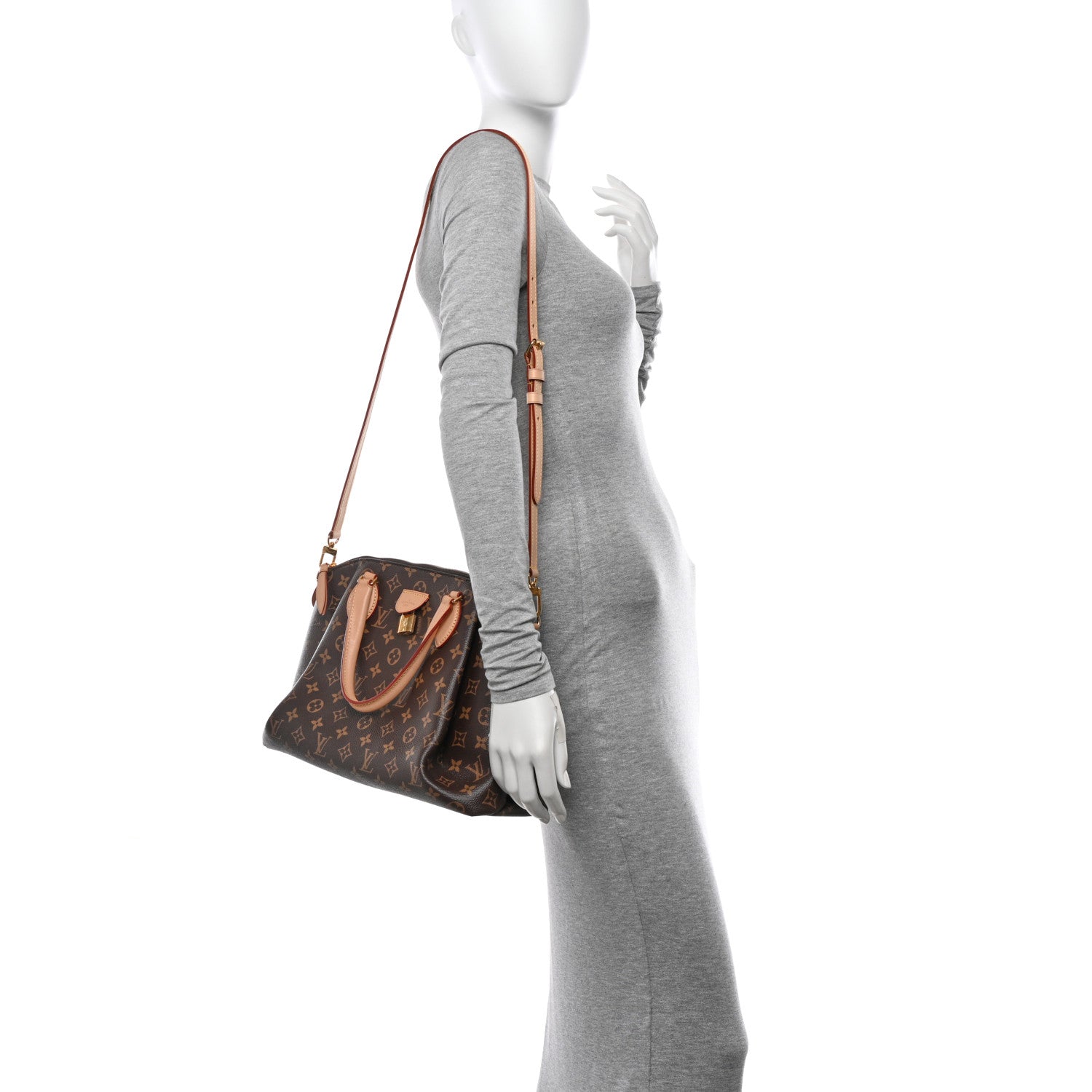 Louis Vuitton Monogram Rivoli MM 2 of 10