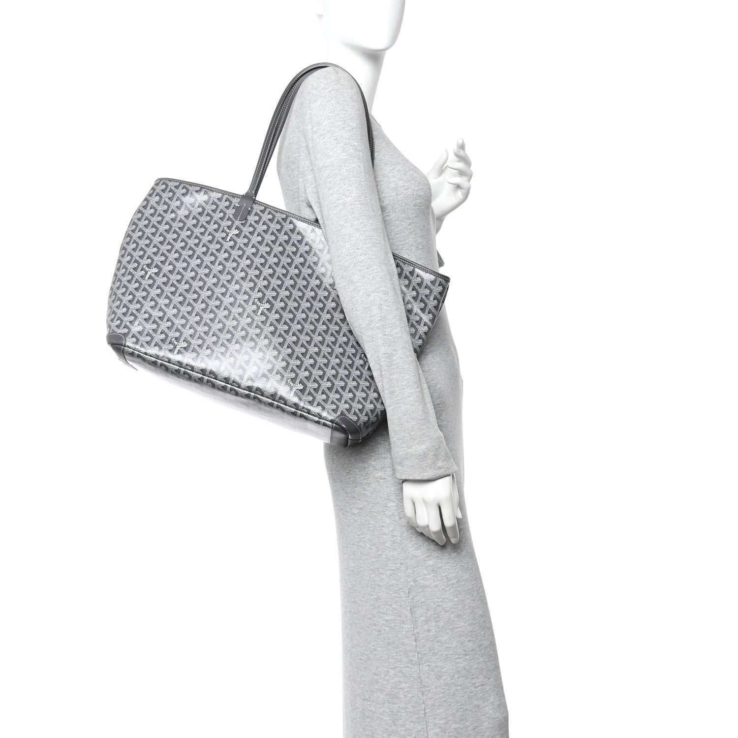 Goyard Goyardine Artois MM Grey 2 of 8