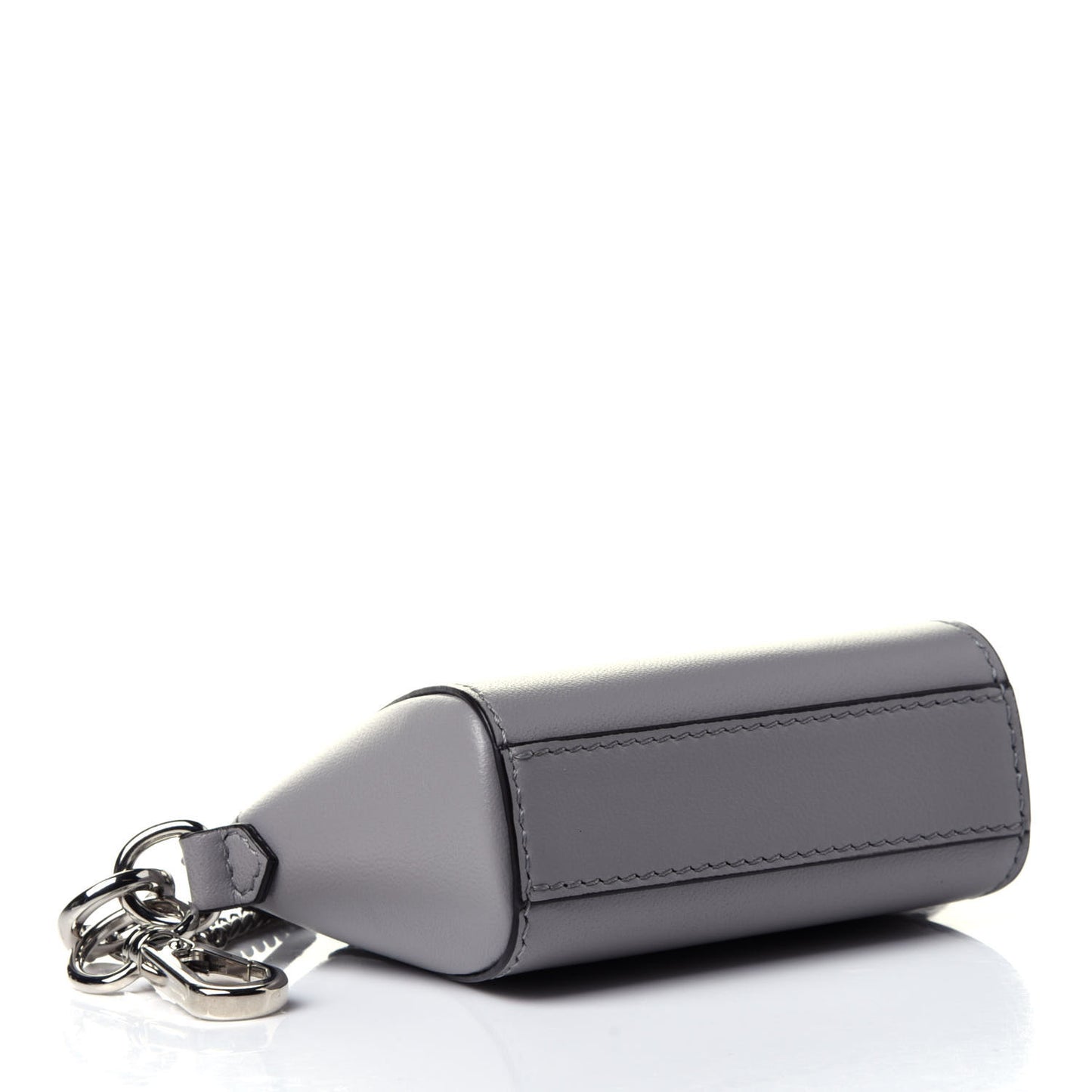 Lambskin Baby Antigona with Chain Grey