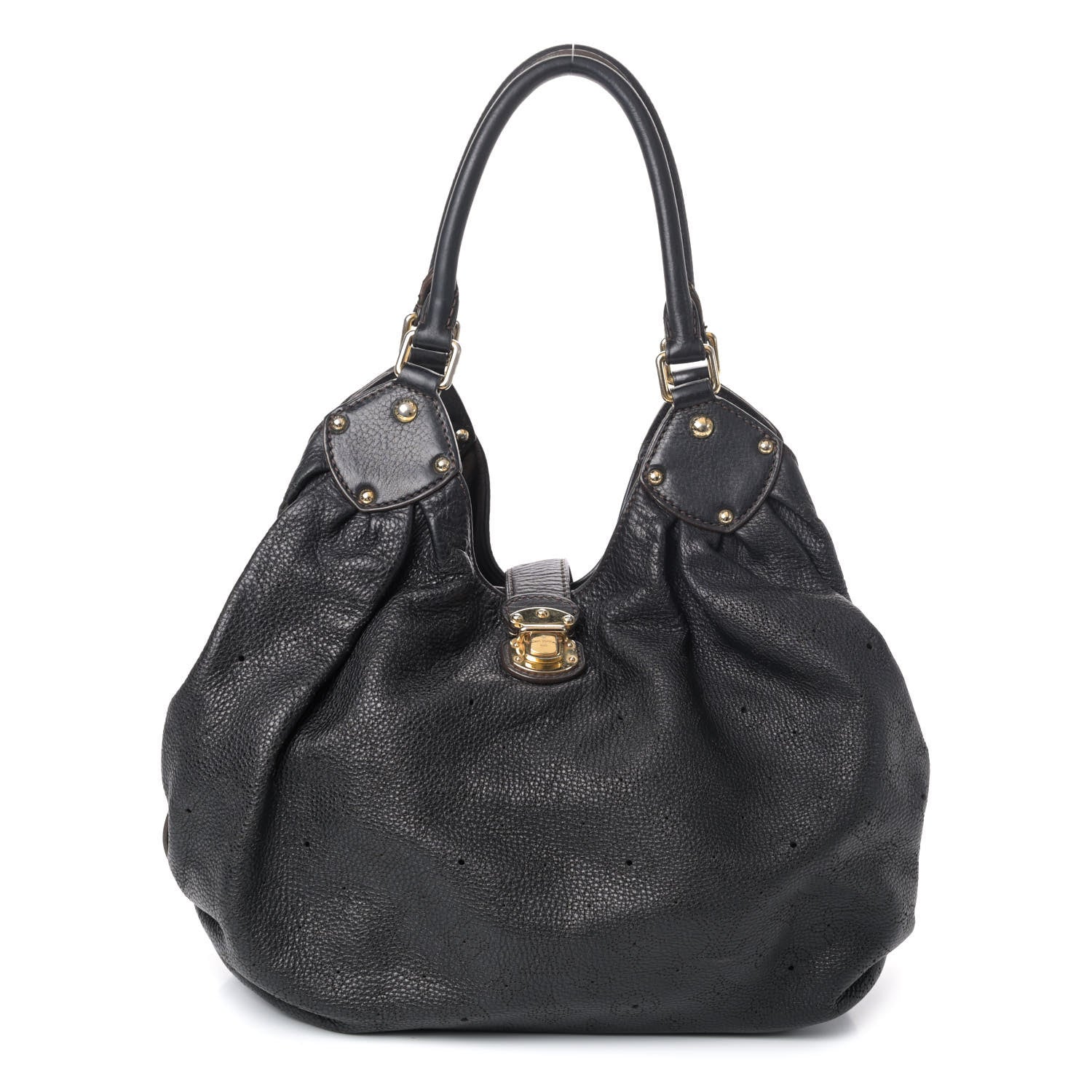 Louis Vuitton Mahina L Chocolate 1 of 4