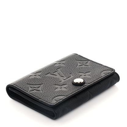 Louis Vuitton Empreinte Business Card Holder Black 4 of 9