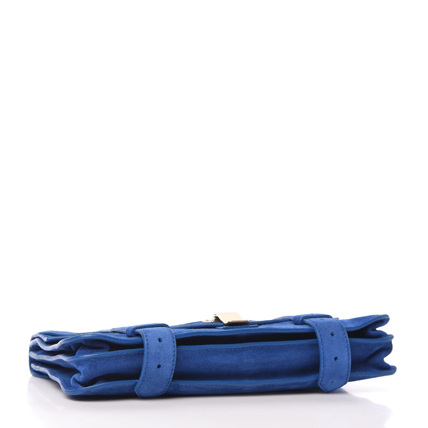Proenza Schouler Suede PS1 Pochette Clutch Royal Blue 4 of 11