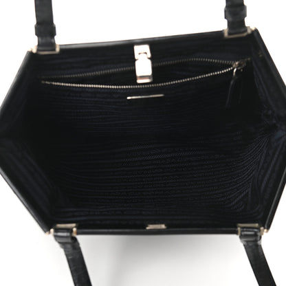 Prada Tessuto Nylon Shoulder Bag Black 4 of 9