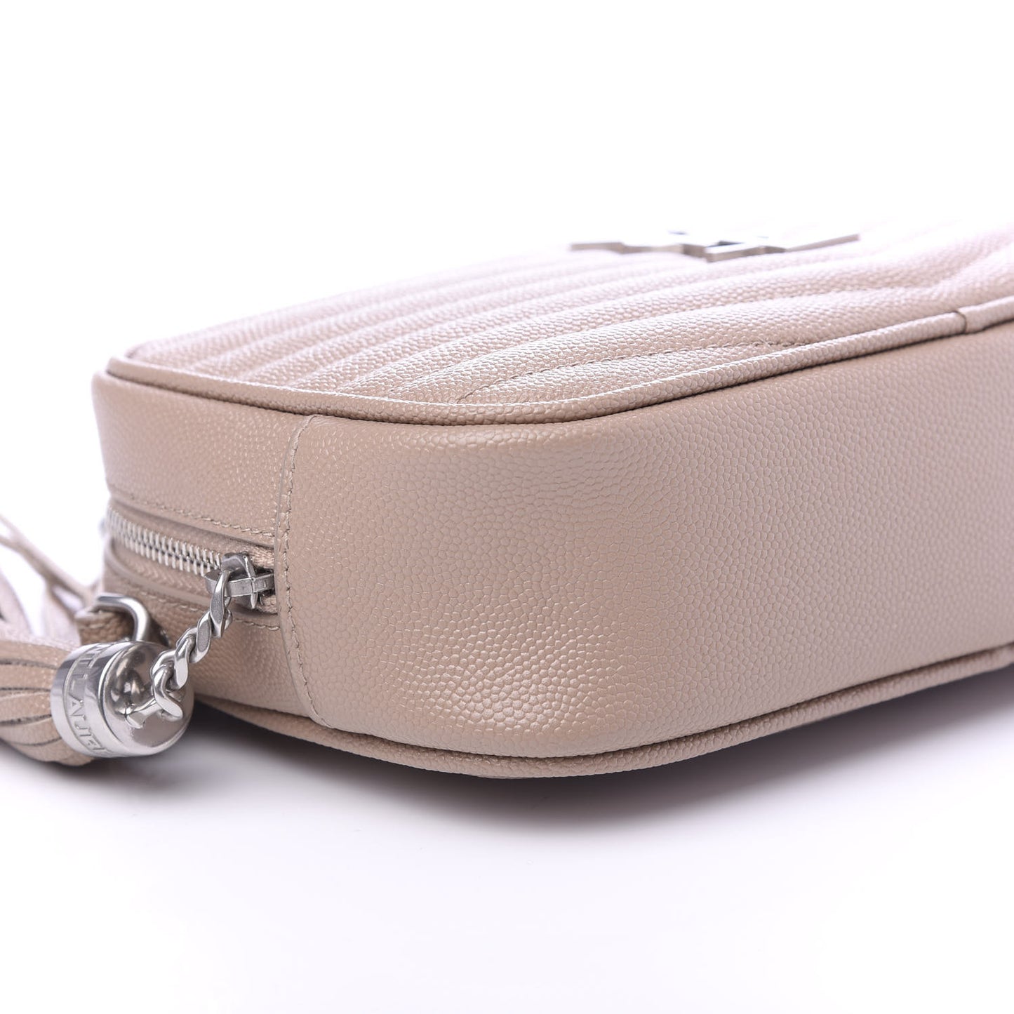 Grain De Poudre Matelasse Monogram Mini Lou Camera Bag Pale Blush