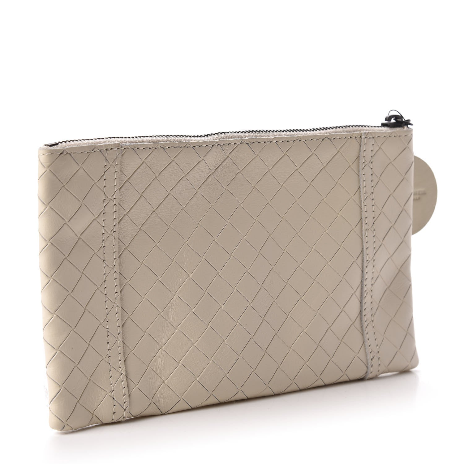 Bottega Veneta Calfskin Intrecciomirage Butterfly Cosmetic Pouch Colonial 3 of 9