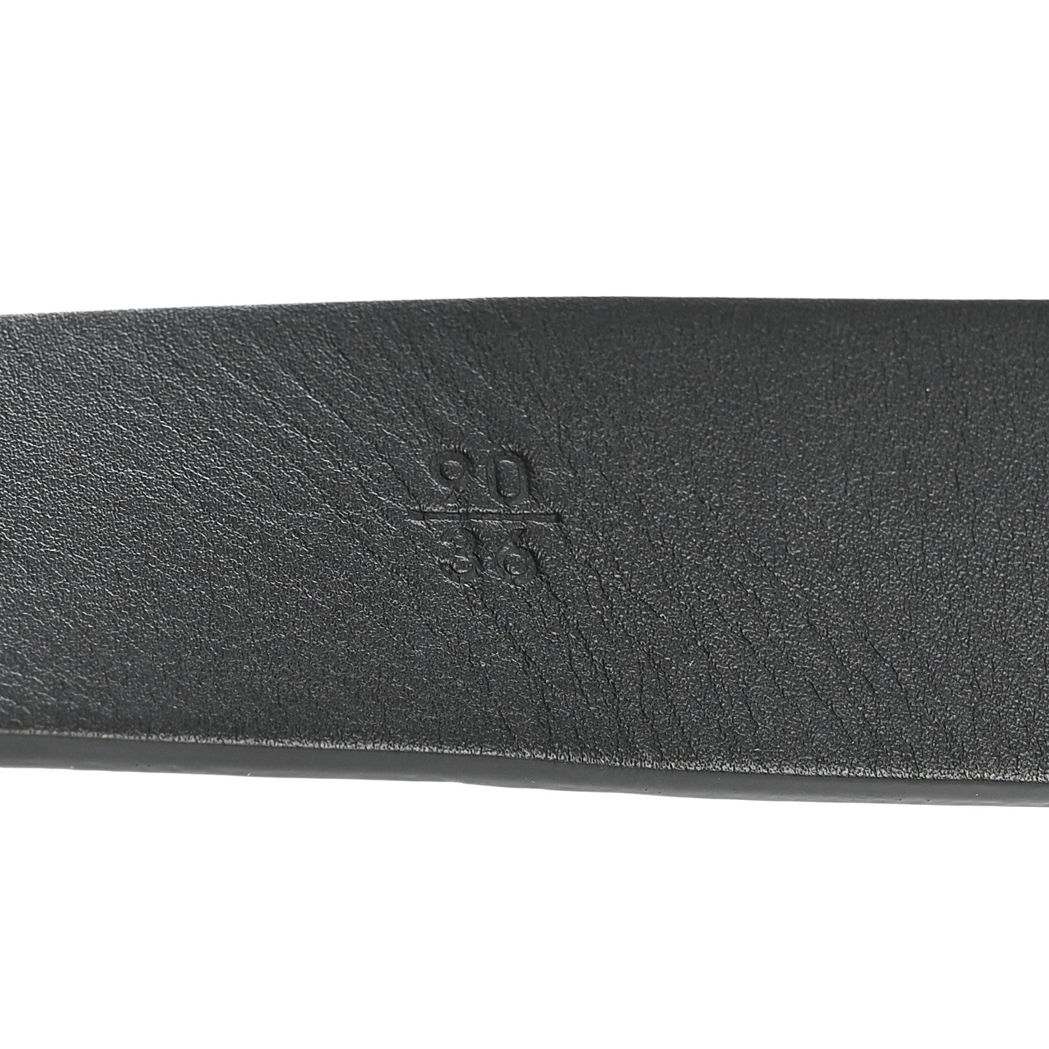 Chanel Glazed Calfskin CC Belt 90 36 Black 4 of 9
