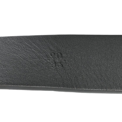 Chanel Glazed Calfskin CC Belt 90 36 Black 4 of 9