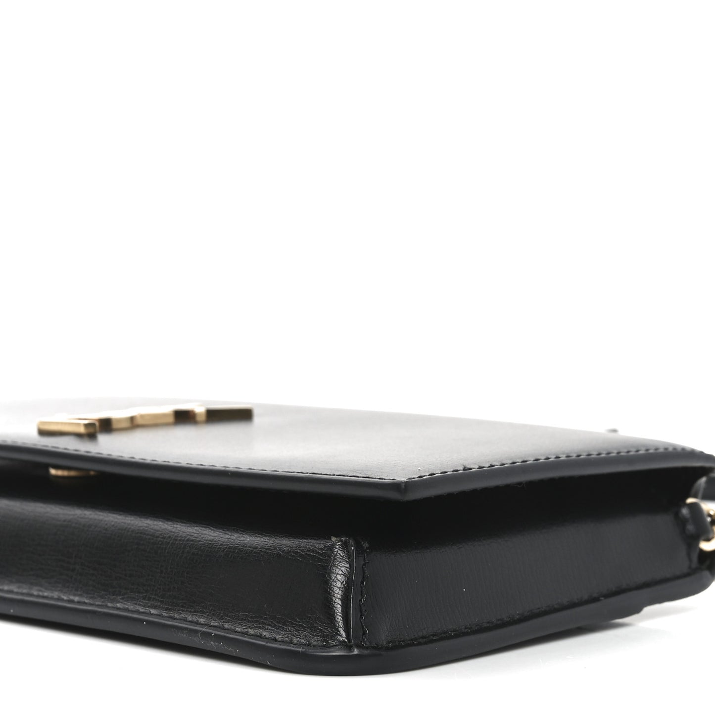 Calfskin Monogram Cassandre Phone Holder With Strap Black