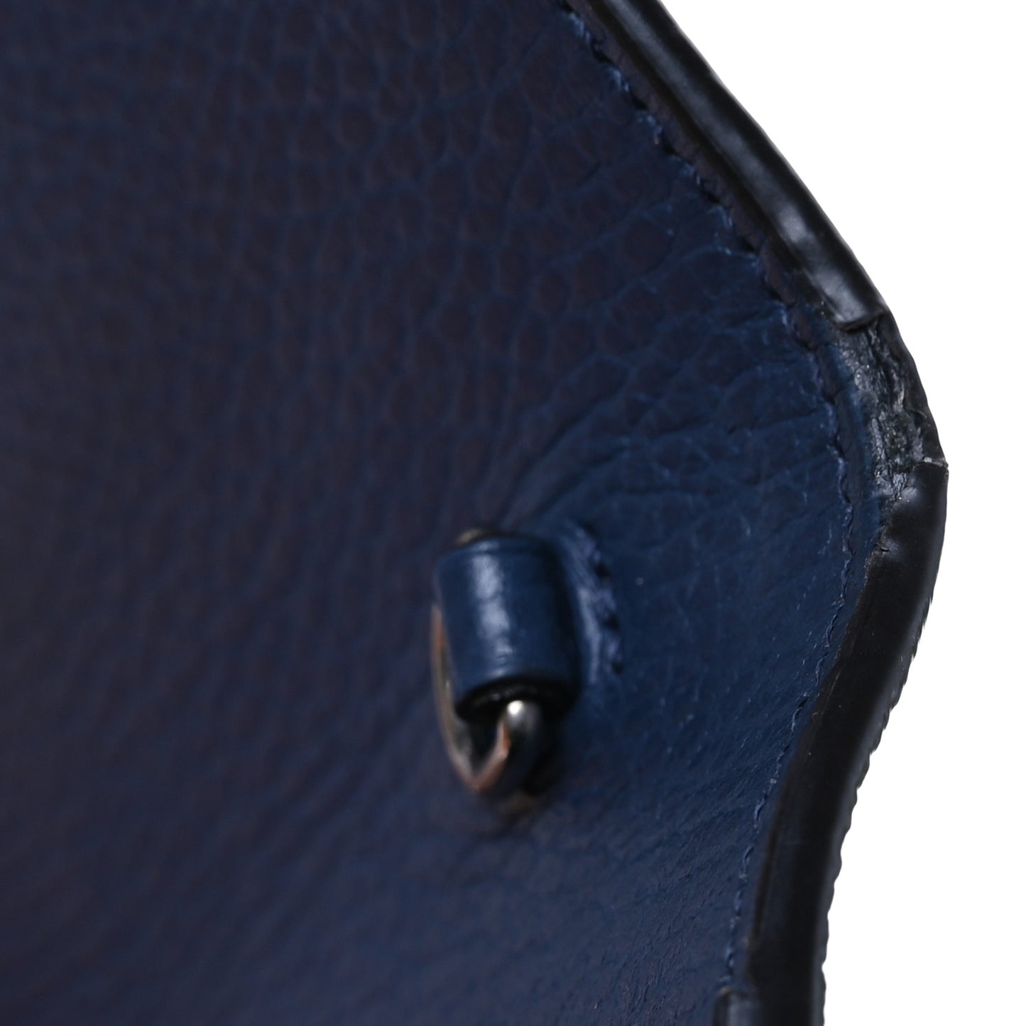 Dollar Calfskin Crystal Mini Dionysus Chain Wallet Blue Agata Black Diamond