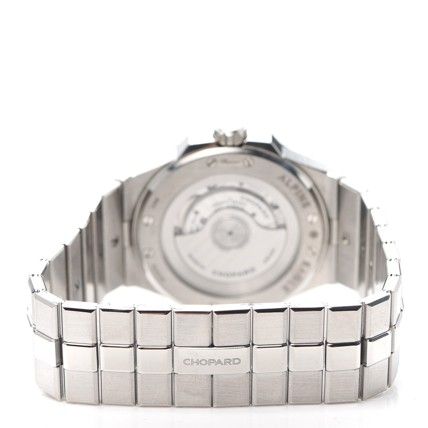 Chopard Lucent Steel 36mm Alpine Eagle Automatic Watch Blue 3 of 6