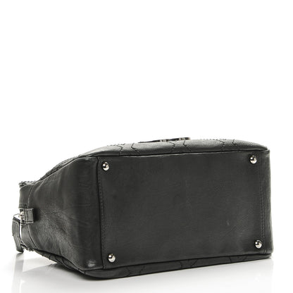 Chanel Calfskin Small Diamond Stitch Tote Black 4 of 7
