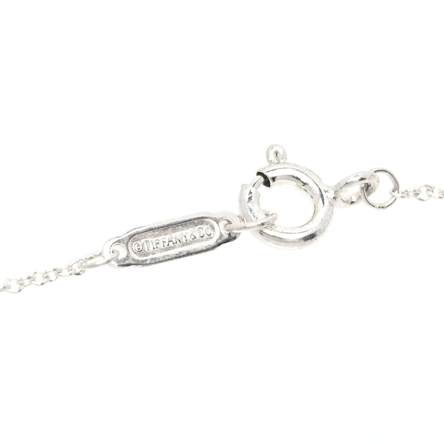 Sterling Silver Small Return to Tiffany Heart Pendant Necklace