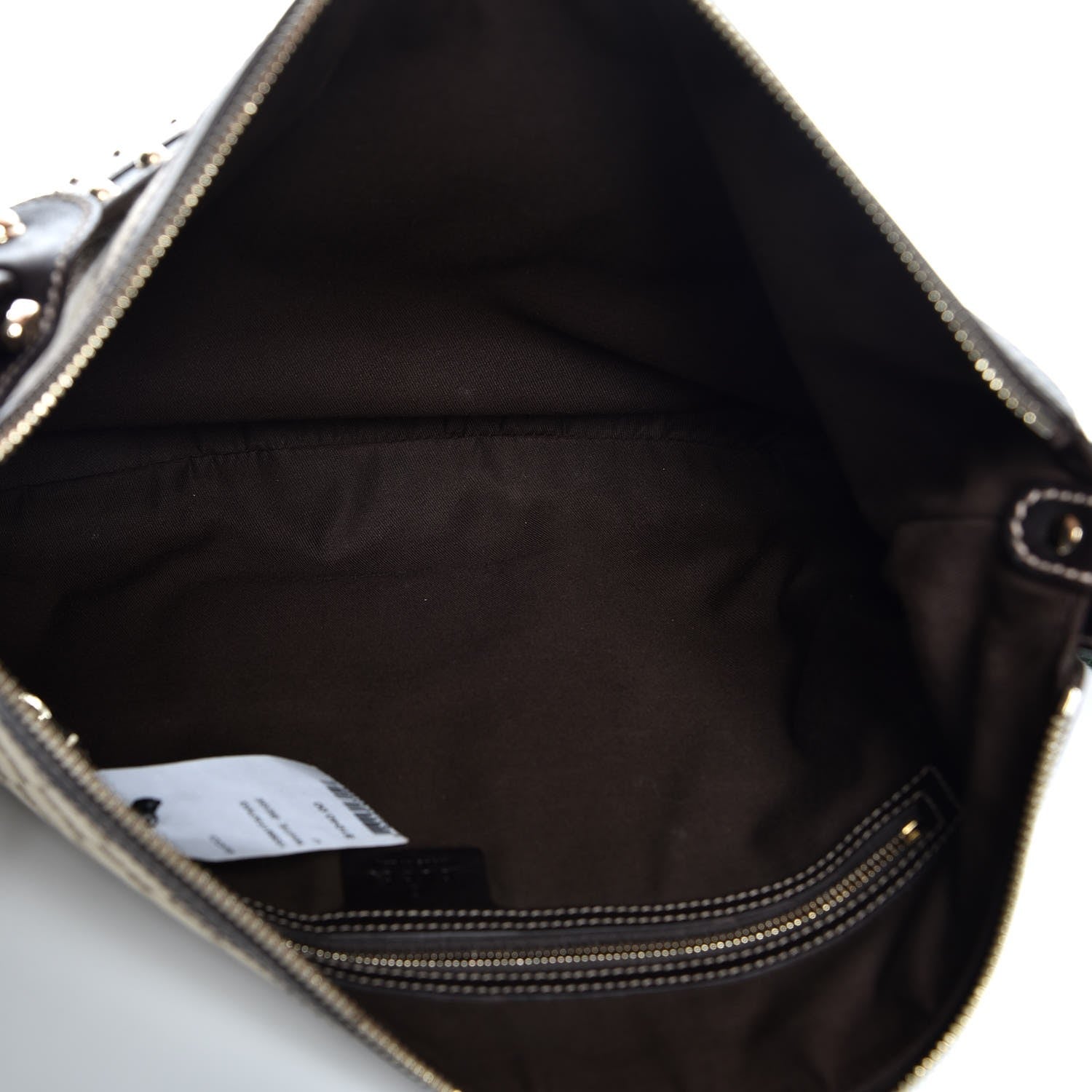 Gucci Monogram Web Studded Pelham Shoulder Bag Dark Brown 5 of 7