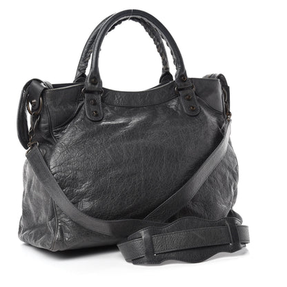 Balenciaga Agneau Classic Hardware Velo Anthracite 3 of 10
