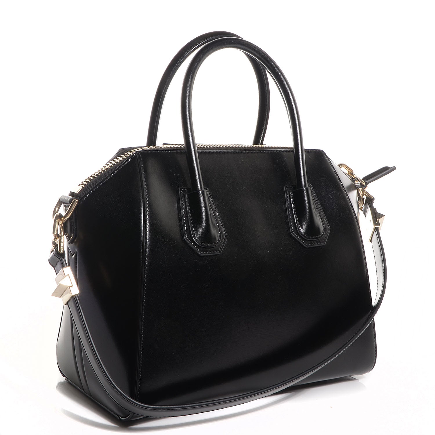 Givenchy Shiny Lord Calfskin Small Antigona Black 4 of 11