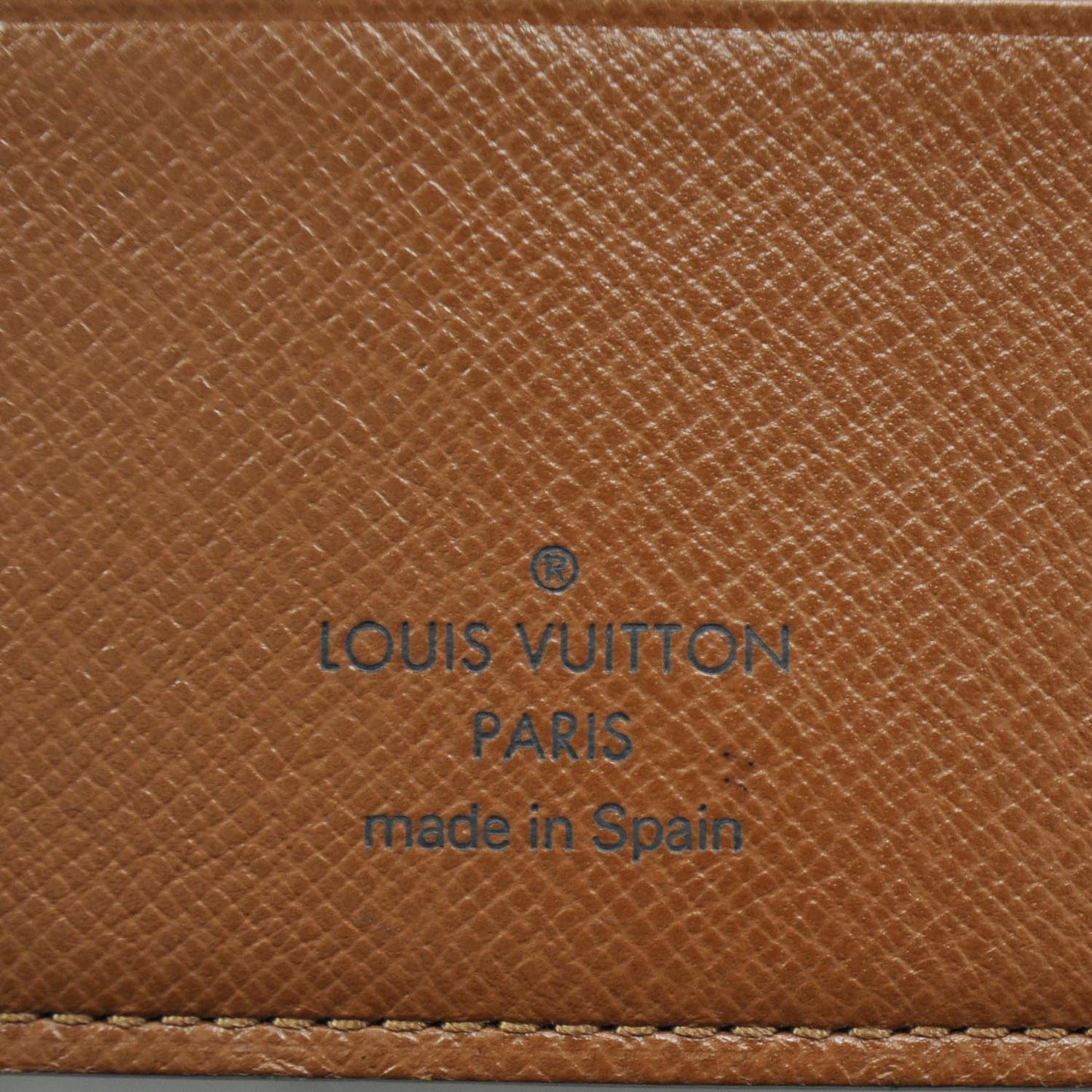 Monogram Passport Cover