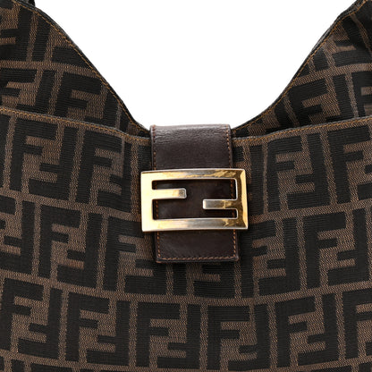 Fendi Zucca Hobo Tobacco 7 of 10
