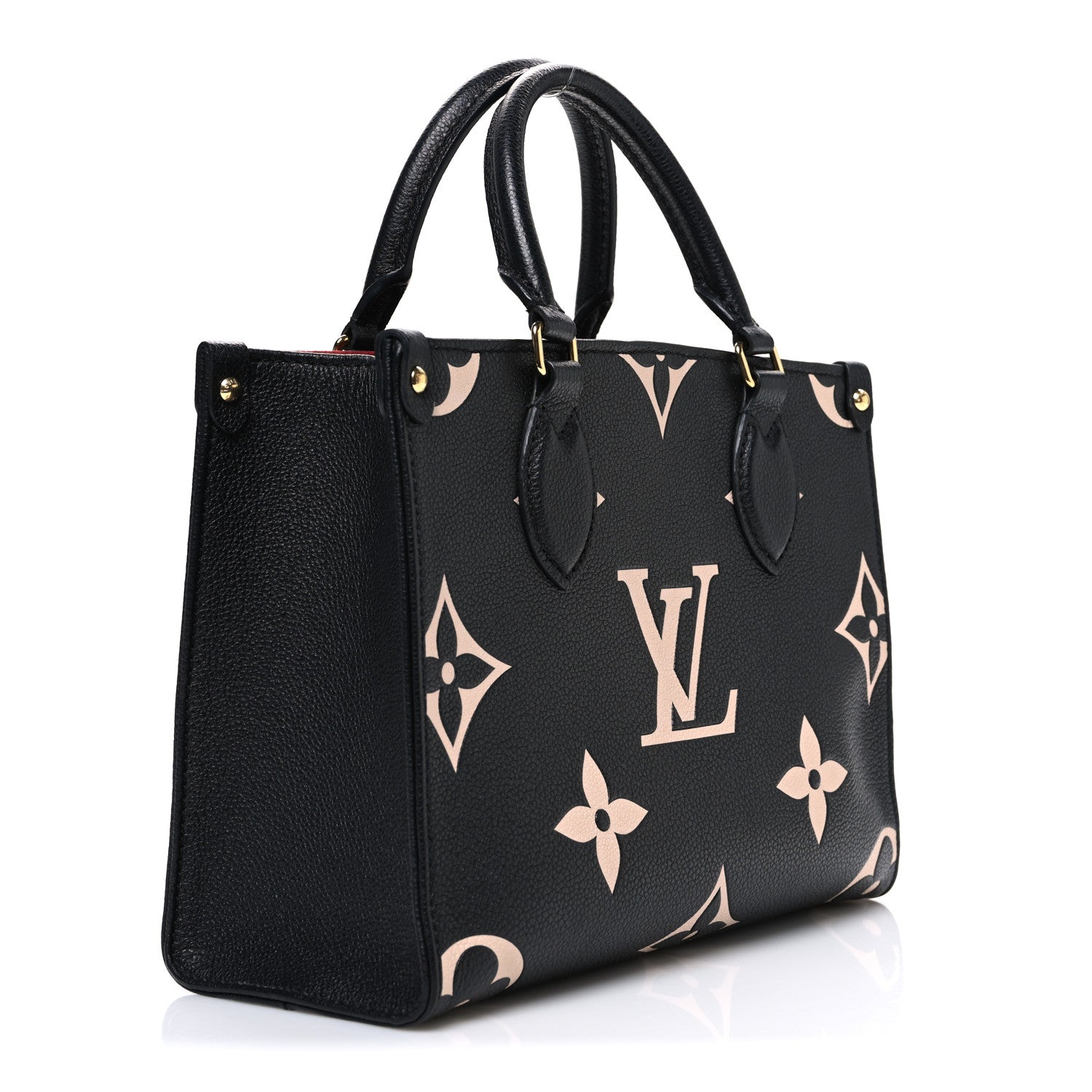 Louis Vuitton Empreinte Monogram Giant Onthego PM Black Beige 3 of 11