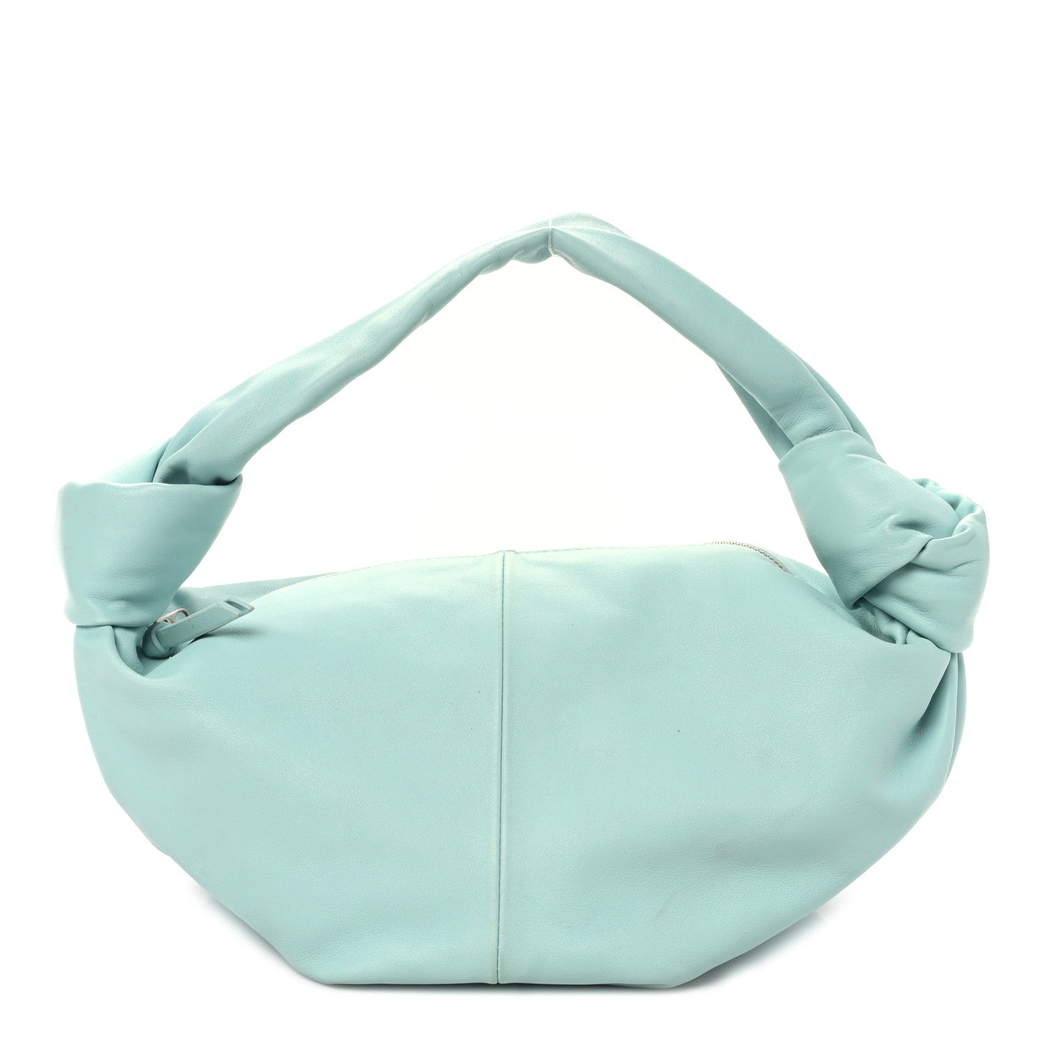 Bottega Veneta Nappa Mini Double Knot Bag Blue 1 of 10