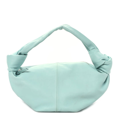 Bottega Veneta Nappa Mini Double Knot Bag Blue 1 of 10