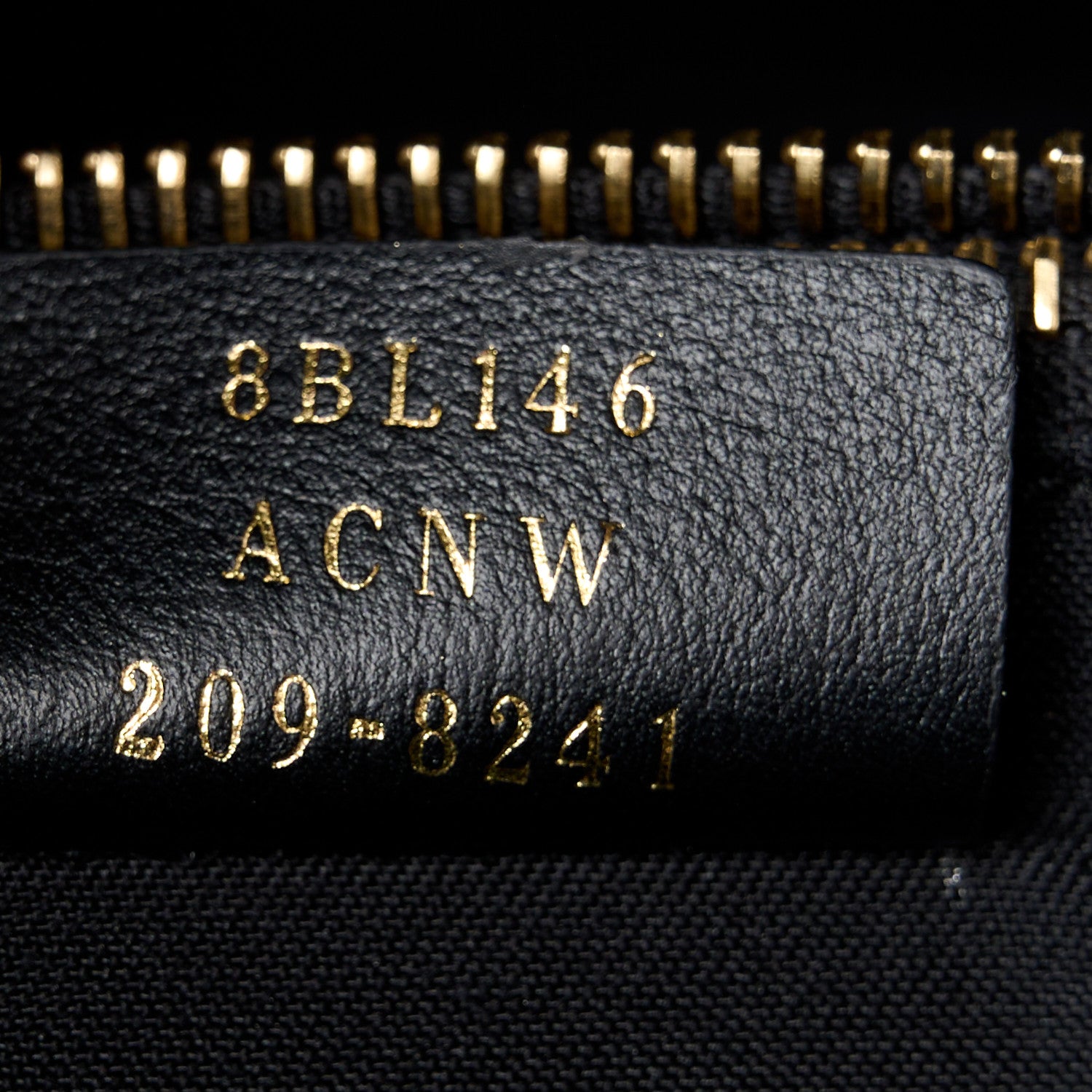 Fendi Canvas Vitello King Logo Embroidered Medium By The Way Boston Bag Grezzo Black 7 of 12
